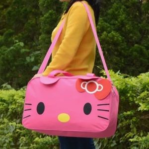 💕 hello kitty 💕 duffle weekender travel bag